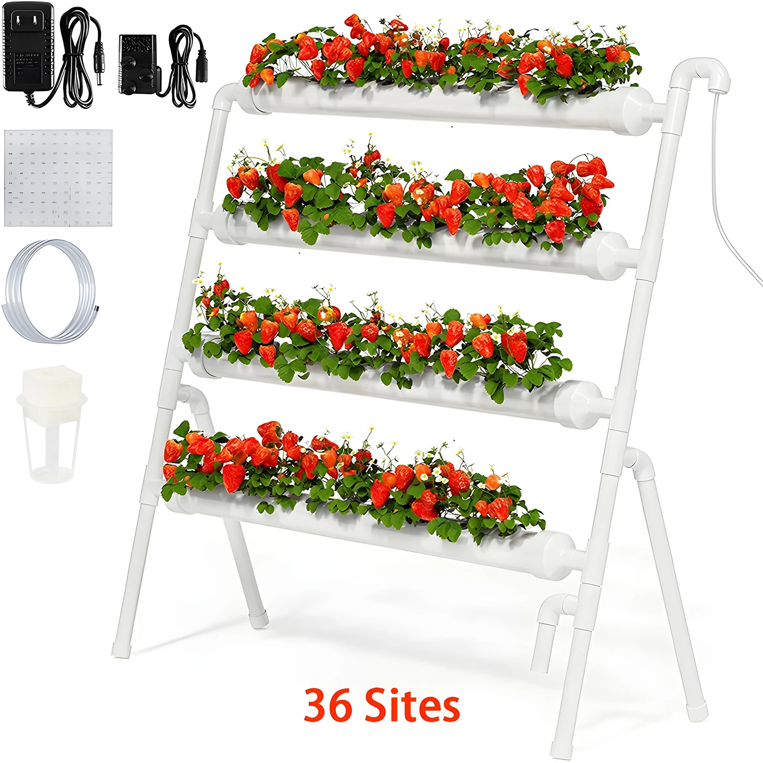 Sistema hidropónico 36 plantas