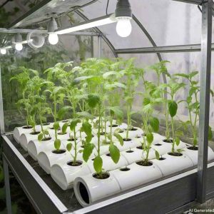 Invernadero para cultivo sostenible
